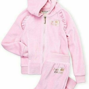 Juicy couture matching toddler set